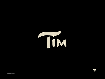 Tim - Personal Branding lettering personal type vector word mark
