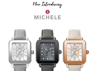 Kiefer Introducing Michele Watch Brand