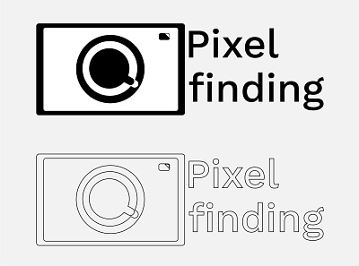 Logo Design animation app brand design finding image logo logo design pixel vector web