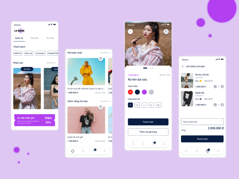 La mode by Tien Tom on Dribbble