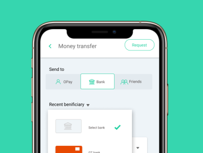 Payment page of an app