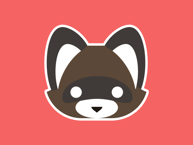 Raccoon Icon Aesthetic