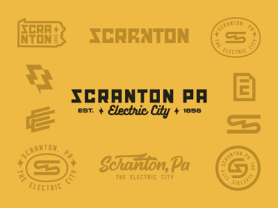 Scranton, Pennsylvania Logo Package