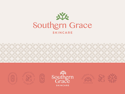 Southern Grace Skincare Logo Package