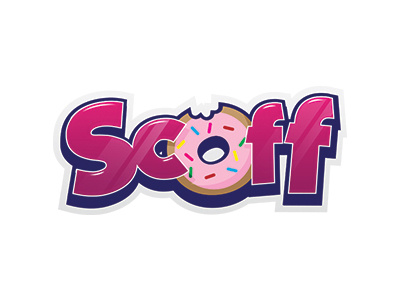 Scoff Game Logo game illustrator logo mobile title