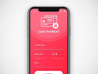 #002 - Daily UI Challenge - Credit Card Checkout