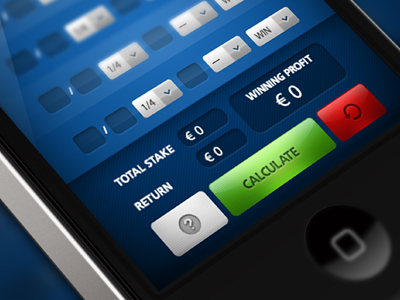 Bet Calculator App - Calculate button app apple button calculator ios iphone