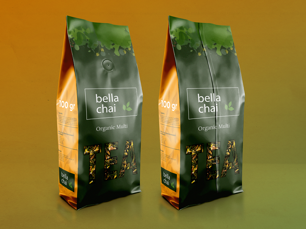 Bella Chai Tea Packaging By Ramin Zaidov On Dribbble