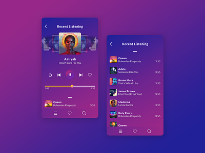 Music App Concept