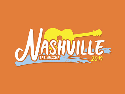 Nashville Incentive Trip Logo adobe illustrator design designer graphic graphic design graphic designer illustrator logo logo design