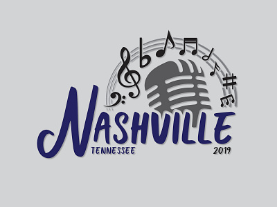 Nashville Incentive Trip Logo adobe illustrator design designer graphic graphic design graphic designer illustrator logo logo design