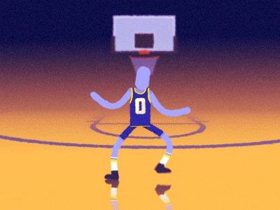 Stop, Hammertime! animation basketball crowd prompt hammertime illustrator motion graphics sports
