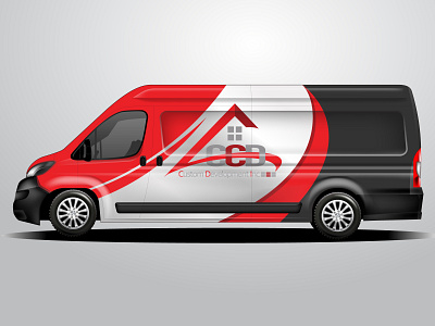 CCD Van Wrap Design cab