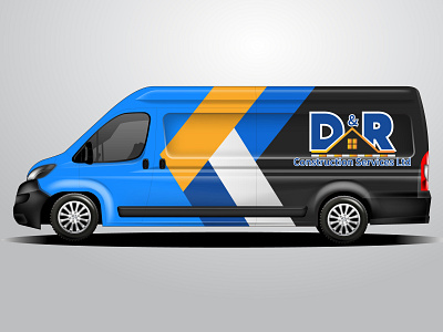 D & R Van Wrap Design truck