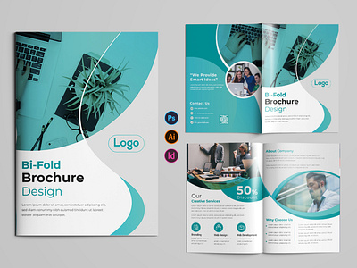 Business Bifold Brochure Template