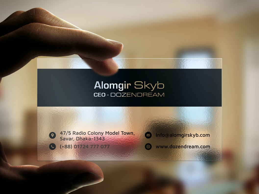 Professional Visiting Card Design by Ejaj Ahamed on Dribbble