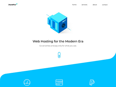 Web Hosting for the Modern Era ui design