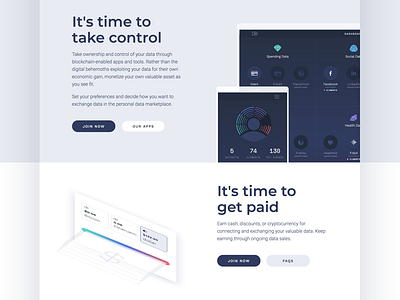 datacoup landing landing page marketing