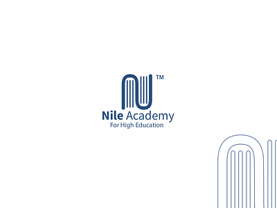 Nile Academy logo Design design icon illustration logo