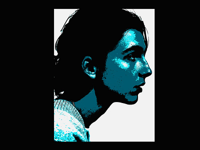 Blue Chalamet art art direction artwork blues character color design fan art fashion illustration monochromatic pixel pixel art pixelart