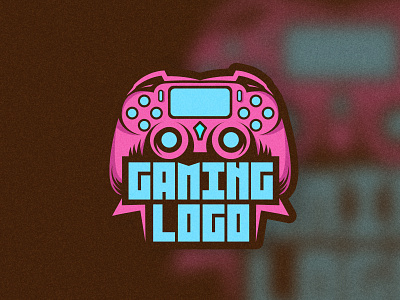 Gaming logo branding design flat illustration logo minimal photoshop sketch vcut vector