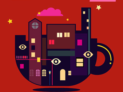 Animated Icon - Dr. Insomnia's Coffee banner coffee insomnia logo vector