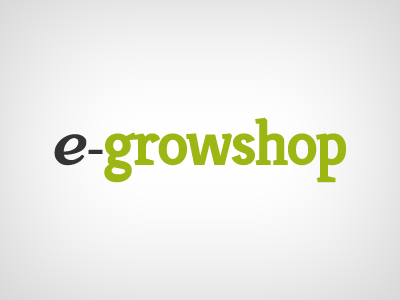 e-growshop green grow growshop logo plants
