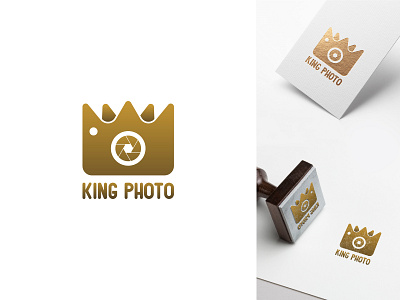 King Photo Logo adobe illustrator adobe photoshop brand branding desaingrafis design icon illustrator indonesia logo logo design modern vector