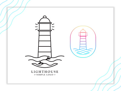 LightHouse Logo Design adobe adobeillustator brand brand design branding design designer icon illustrator logo vector
