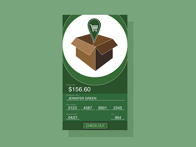 Daily UI Challenge Day 002: Credit Card Checkout app challenge checkout credit card checkout daily 100 challenge daily ui dailyui day001 design graphic design illustration illustrator minimal ui vector web website