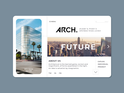 ARCH // FUTURE INDUSTRY architecture concept design designer designs desktop easy graphics illustration trending ui ui ux ui design uidesign uiux vector web web design webdesign website