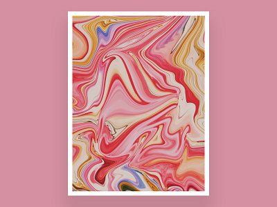 Rosie Red // Acrylic Vibes acrylic acrylic paint acrylic painting acrylics activity art clean concept design designer easy graphics liquid liquify minimal paint painting ui uiux ux