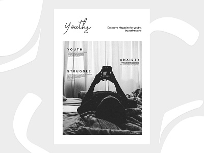 Another Youth Magazine !! by @yadnexsh app making commercial commercial art commercial use concept cover art cover artwork cover design design design art designer designs easy following graphics illustration magazine ad magazine cover magazine design trending