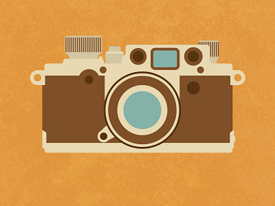 Retro Camera 2/2 camera design illustration minimal minimalistic retro vintage