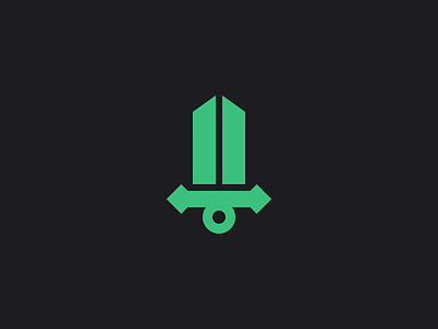 Gallowglas Icon brand branding icon iconography illustration irish logo logo design sword vector
