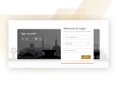 Login Page design app design study ui design visual design