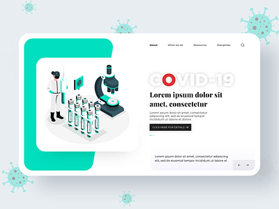 Covid 19 design design study illustration art ui design ui elements