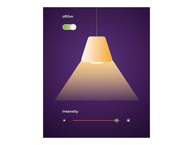 On/ Off Switch dailyui lamp smarthome toggle switch uianimation