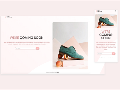 landing page