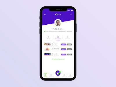 App Profile Page clean design dribbble best shot edit ios iphonex minimal mobile app page profile profile page simple ui