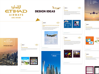 Etihad - Design Ideas abudhabi airlines airport branding clean customer design destinations flight holiday ideas layout map widget world