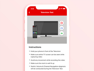 Television Test Screen Design