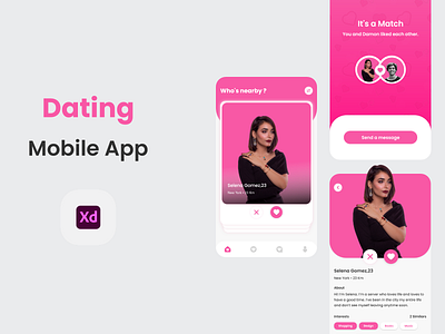 Dating Mobile App design