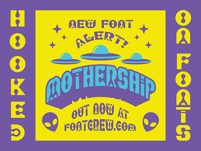 Mothership Font alien customfont font typeface