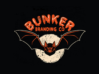 Bunker Halloween graphic design