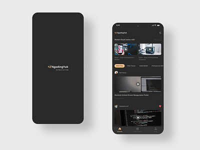 NgodingYuk app ui uidesign