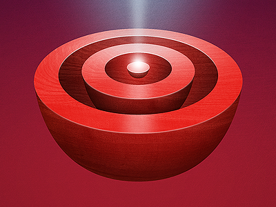 Taget Trading Icon bowl icon red ripples that thing this thing