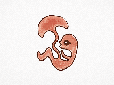 Incubating Doodle bones doodle embryo placenta sketch