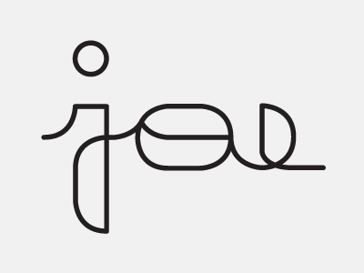 Type Sample — Personal Branding geometric script type typography