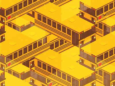 Buses bus pattern school school bus yellow